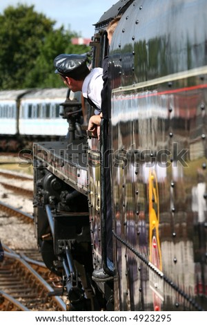 steam train driver