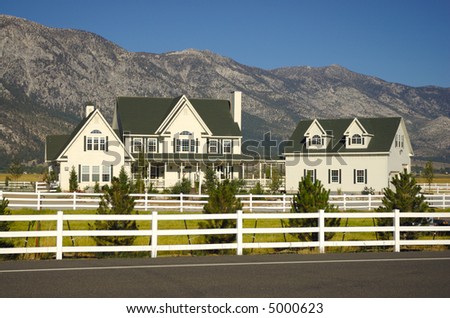 luxury ranch house near minden nevada