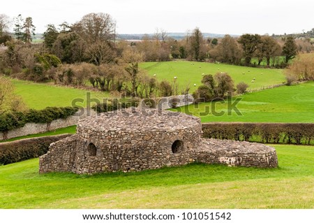 landscape with ruins, Ireland