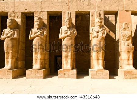 in Karnak temple complex,