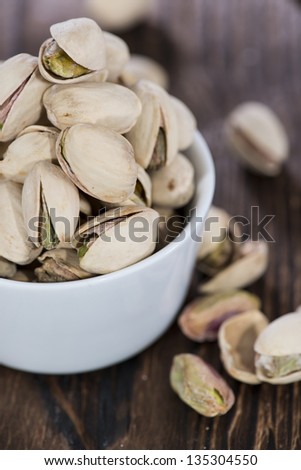 Heap of Pistachios (salted and roasted)