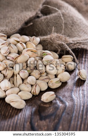 Heap of Pistachios (salted and roasted)