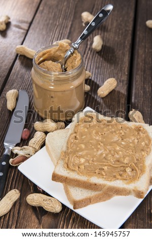 Fresh made Peanut Butter Sandwich