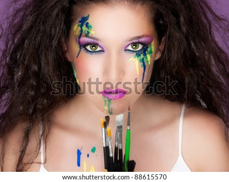 Make up is an art form