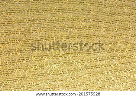 Gold sparkle glitter background.