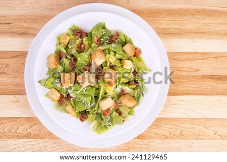 Fresh caesar salad