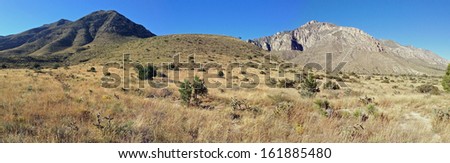 Along the El Capitan Trail in Guadalupe Mountains National Park, Texas