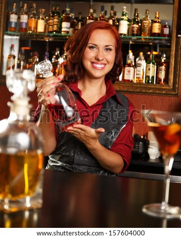 Genial supremo Redhead martini bar