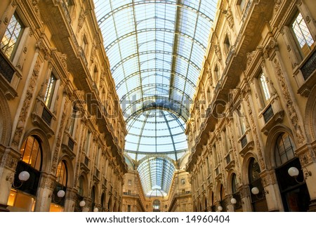 milan shopping centre