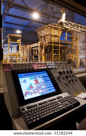 Factory control room