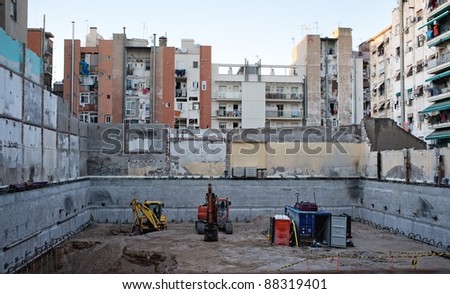 Construction yard