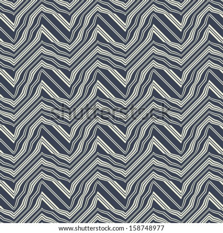 Abstract broken striped textured  seamless pattern. Vector.