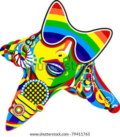 Pop Star Clipart