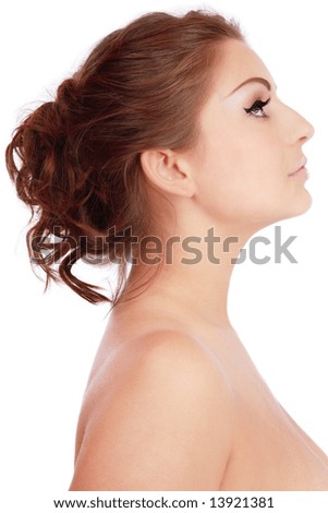 Beautiful Woman Profile