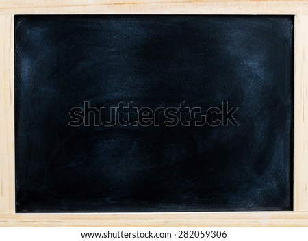 Chalk board o texture, Blackboard, Chalk board with chalk traces.