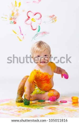 Baby Picture Studios on On The Walls And Floor In Studio Stock Photo 105011816 Shutterstock