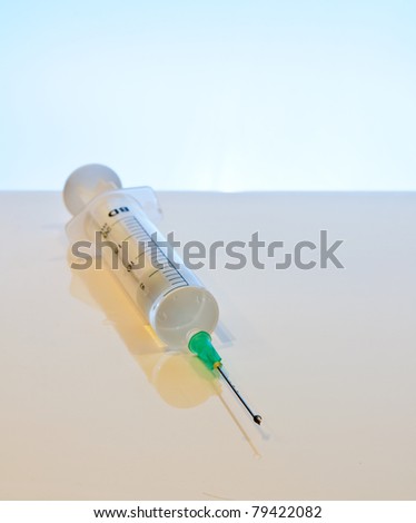The composition of the needles. Syringes of various sizes