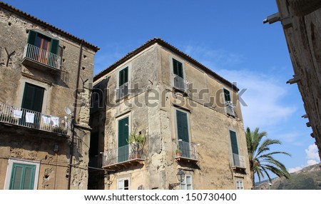 Old Houses, Tropea, South Italy