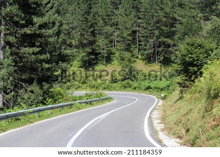 Mountain Road, South Italy