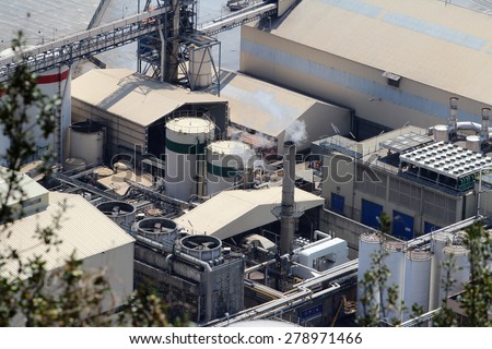Industrial Machine, Factory Background