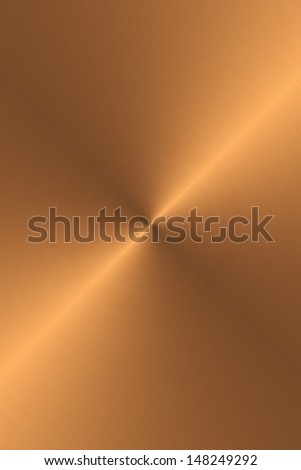 Brushed copper background