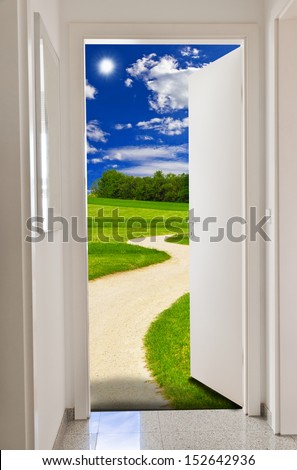 Door to the nature
