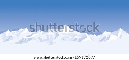 mountain range background
