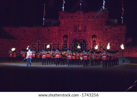 The band of the Scots Guards at Edinburgh Military Tattoo 2006