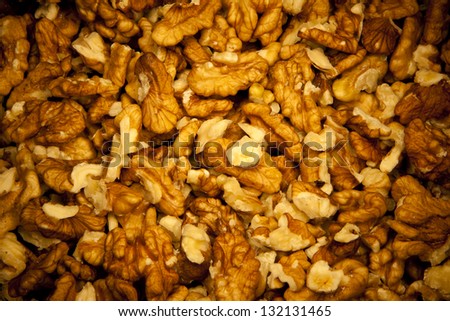 walnut seeds background