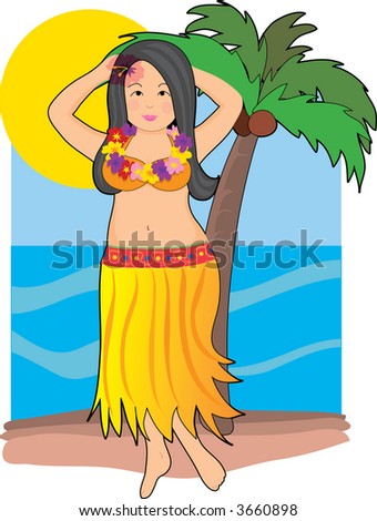 Hula+dancer+clipart