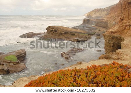 California coast; Cabrillo National Monument; San Diego, California