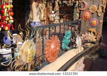 Ceramic arts and crafts; Old Town; San Diego, California