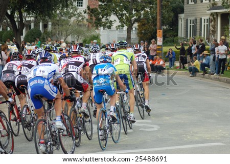 PASADENA, CA - 21 FEBRUARY: Amgen Tour of California is an annual professional eight-day cycling stage race. One of only three international-level races in US on February 21, 2009 in Pasadena