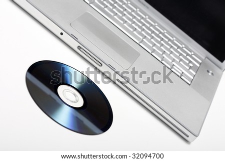 Laptop and dvd