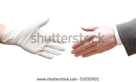 Doctor Shaking Hands