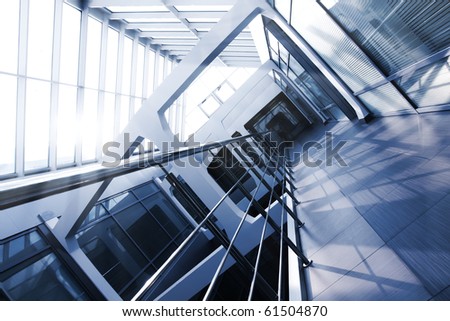 office building interior. stock photo : Office building