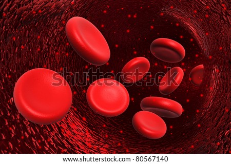 blood cells inside wains