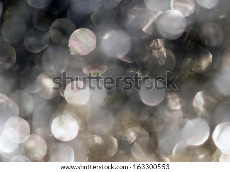 white and silver circles light gray background