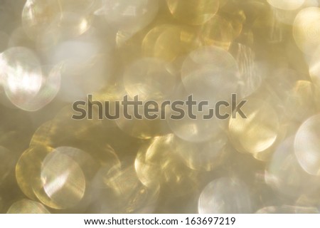 pale silver and gold glitter gloss broken circles