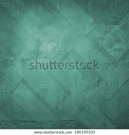 light green background, abstract design, retro grunge background texture Easter layout of diamond element pattern and bright center, sky blue or baby blue teal color,