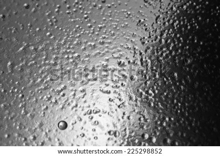abstract silver drops background