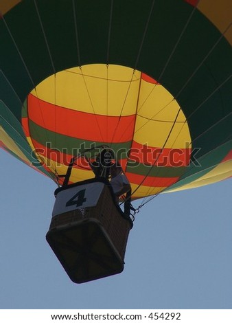 hot air balloon basket