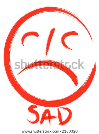 sad smiley face clip art. Found sad face read too many
