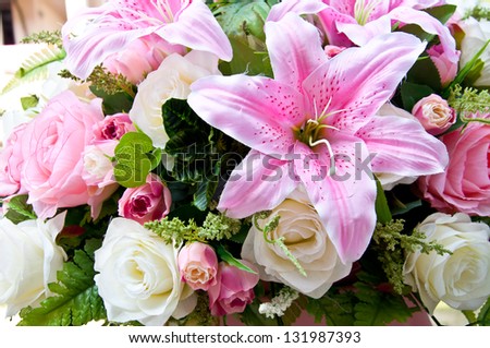 Artificial flower for wedding  decoration