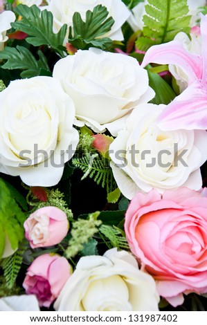 artificial flower for wedding  decoration
