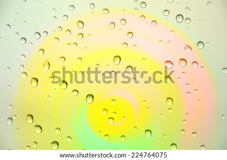 abstract multi   color background with drop water