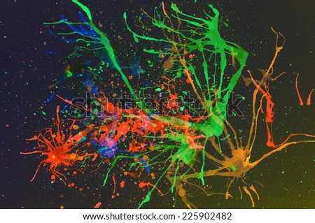 abstract multi   color background