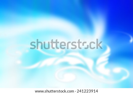 abstract  blue  color background with motion blur