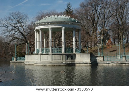 Replica Bandstand of 1915 Original at Roger Williams Park Providence, Rhode Island