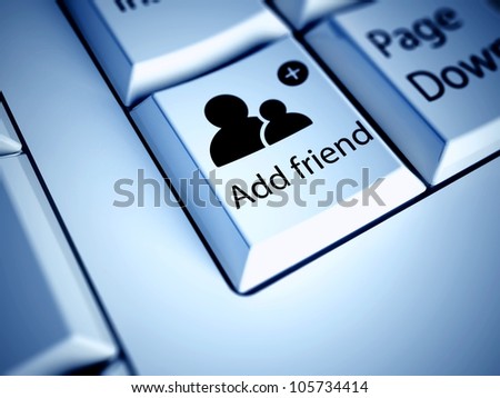 add friend button